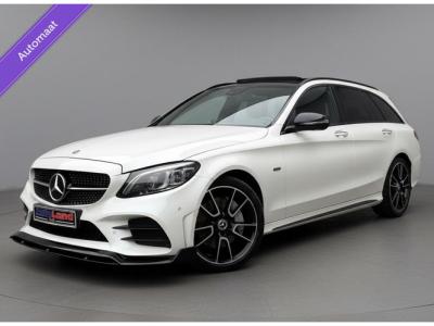 Financial Lease Mercedes-Benz C-Klasse Estate 300 e Amg Panodak Camera Led Leer 2020 Vol Opties 2 De Eigenaar 320 Pk Parelmoer Wit Perfecte Staat 91 Procent