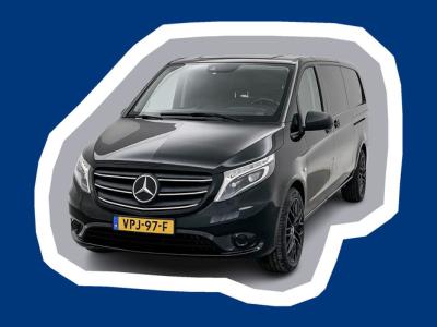 Financial Lease Mercedes-Benz Vito 116 CDI Extra Lang 2x schuifdeur Led 19 inch lichtmetaal Trekhaak Navigatie Camera Stoelverwarming