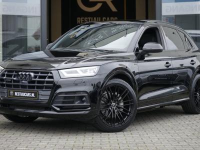 Financial Leas Audi Q5 45 TFSI Quattro 3x S-Line Black Optik AUTOMAAT-360CAMERA-ACC-CARPLAY-KEYLESS-LUCHTVERING-MATRIX-PANORAMA-VOLLEDER-TREKHAAK