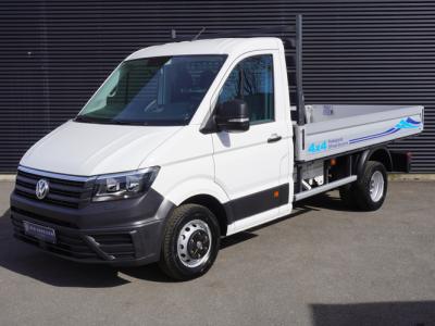 Financial Lease Volkswagen Crafter 180pk Dubbellucht 4x4 Oberaigner 4Motion AWD Dubbellucht Open laadbak Trekhaak Cruise control Stoelverwarming Apple Carplay