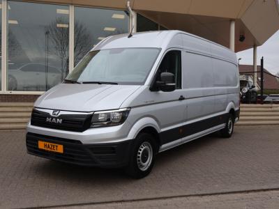 Financial Lease MAN TGE 35 3.140 AUT. L4H3 ZILVERGRIJS + CAMERA