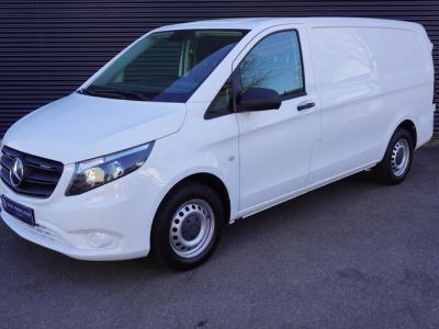 Financial Leas Mercedes-Benz Vito 114 CDI 136pk Automaat Lang L2 Trekhaak Apple Carplay Camera Navi Stoelverwarming ACC Cruise control