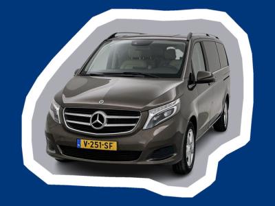 Financial Leas Mercedes-Benz V-Klasse 220d Lang DC Leder Dubbele cabine Camera Led Trekhaak Camera