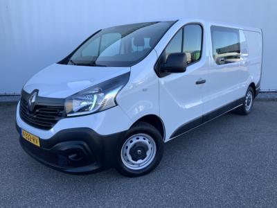 Financial Leas Renault Trafic 1.6 dCi T29 L2H1 Dub Cab 6 Zits Airco Cruise Trekhaak 2000 kg
