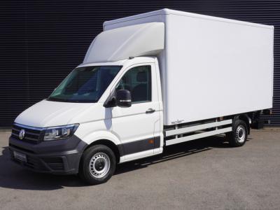 Financial Lease Volkswagen Crafter 177pk Automaat Bakwagen Laadklep Airco Apple Carplay Camera Navigatie Koffer LBW