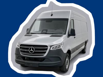 Financial Leas Mercedes-Benz Sprinter 317 1.9 CDI L3H2 RWD Led Adapt cruise Elektr schuifdeur Achteropstap Betimmering Navigatie Stoelverwarming