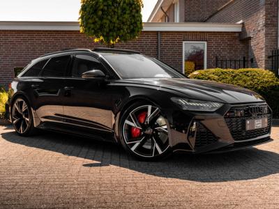 Financial Leas Audi RS6 Avant 4.0 TFSI Quattro 600 PK Milltek Adaptive Pano B&O Softclose Keramisch Keyless 22''