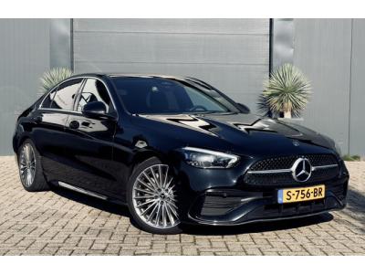 Financial Lease Mercedes-Benz C-Klasse 180 AMG BTW dealer onderhouden Fabrieksgarantie