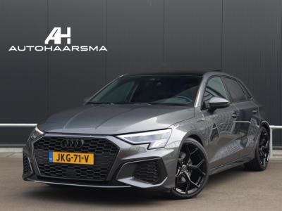 Financial Leas Audi A3 Sportback 40 TFSI e S-Line Pano Stoelverwarming B&O Clima Black Optic Getint Glas CarPlay 19 inch!