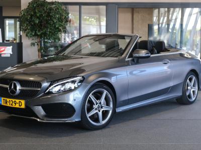 Financial Leas Mercedes-Benz C-Klasse Cabrio 180 AMG DCT Cruise Xenon Led Leder Cam Dodehoek