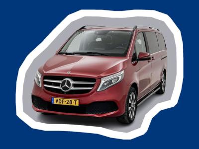 Financial Lease Mercedes-Benz V-Klasse 300d Lang DC Avantgarde 4 Matic Burmester Elektrische schuifdeuren Leder 360 camera