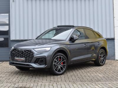 Financial Lease Audi Q5 Sportback 50 TFSI e S-Line 299 Pk Pano RS-Leder Rood Stiksel