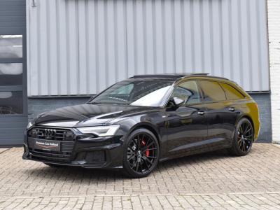Financial Leas Audi A6 Avant 55 TFSI e Quattro S-Line 367 Pk Pano RS-Stoel Rood Stiksel