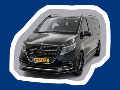 Financial Lease Mercedes-Benz V-Klasse V300d L3 AMG Line DC 4-Matic Spoilerset Elec schuifdeuren 360camera Dubbele cabine Trekhaak Led