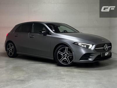 Financial Leas Mercedes-Benz A-Klasse 180 AMG Designo Matgrijs Sfeerverlichting Carplay