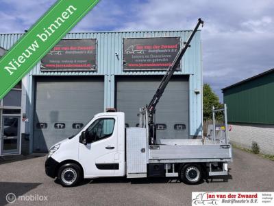 Financial Lease Renault Master opel movano T35 2.3 DCI Open laadbak Hydraulische kraan Pick up EURO 6