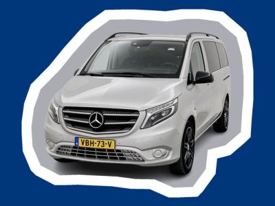 Financial Lease Mercedes-Benz Vito 119 CDI Lang DC Leder Dubbele cabine Led Navigatie Camera Trekhaak Schuifdeur L+R