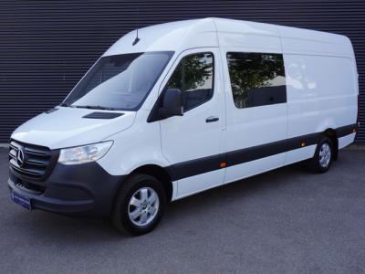 Financial Lease Mercedes-Benz Sprinter 317 170pk Automaat L3H2 Dubbele cabine 6 persoons 3500kg Trekhaak Camera Navigatie Apple carplay Trekhaak