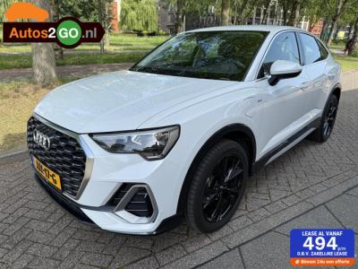 Financial Leas Audi Q3 Sportback 45 TFSI e S edition I Leder I Apple Carplay I Navi I parkeersensoren I rijklaar I