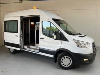 Financial Leas Ford Transit Servicewagen 350 2.0 TDCI 130PK euro6 L3H3 Trend MHEV RWD Sortimo Inrichting Victron v230 Standkachel RIJKLAARPRIJS!