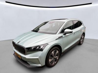 Financial Leas Škoda Enyaq iV 80 77KWH 527Km Panodak Camera El Trekhaak Stoel-Stuurverw