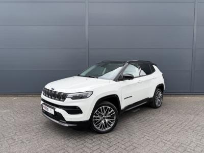 Financial Leas Jeep Compass 4xe 240 Plug-in Hybrid Electric Summit (Elektrisch Schuifdak - Leder incl verwarming