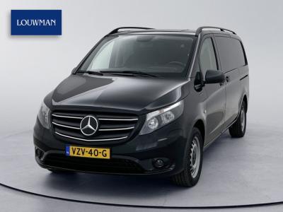 Financial Leas Mercedes-Benz eVito Lang 66 kWh DC 266km WLTP Dubbele cabine 5 zitplaatsen Navigatie Snelladen Camera Schuifdeur L+R Dubbele cabine