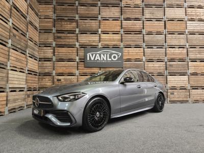 Financial Leas Mercedes-Benz C-Klasse 300 e AMG Line PHEV Leder LED Camera Sfeer Navi Trekhaak LM