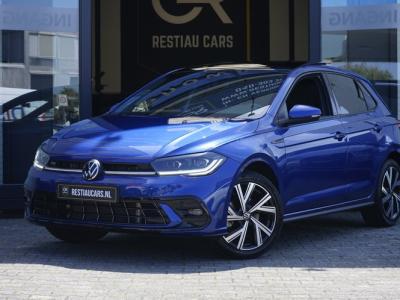 Financial Leas Volkswagen Polo R-Line 1.0 TSI 110 Pk AUTOMAAT-ACC-CAMERA-IQ LIGHT-KEYLESS-NAVIGATIE-PANORAMA-VIRTUEEL-STOELVERWARMING