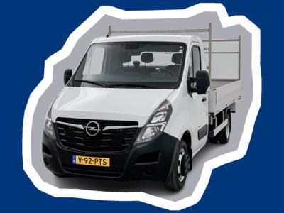 Financial Leas Opel Movano 2.3 Turbo L2H1 DL Open laadbak 146pk Trekhaak 3500kg Dubbel lucht N1 Navigatie Pick up