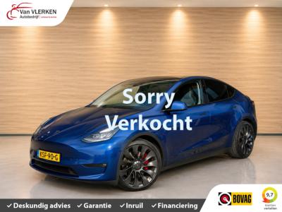 Financial Leas Tesla Model Y Performance AWD 75 kWh