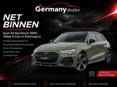 Financial Leas Audi A3 Sportback 35TFSI S-Edition NIEUW! 2653km!