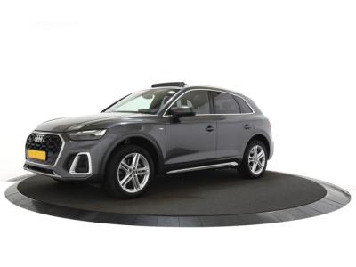 Financial Lease Audi Q5 50 TFSIe quattro S tronic Daytona Grey S-Line Pano Matrix LED Stoelverwarming Elec. Stoelen Virtual