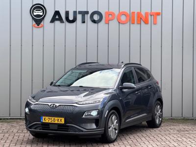 Financial Leas Hyundai KONA EV Premium 64 kWh Warmtepomp SOH 100% FASE 3 Verkeersbordassistent
