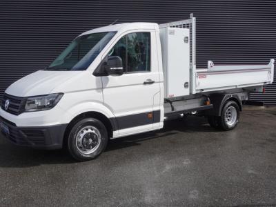 Financial Leas Volkswagen Crafter 50 N1 163pk Automaat Dubbellucht Kipper 3500kg Trekgewicht Trekhaak ACC Cruise control Apple Carplay