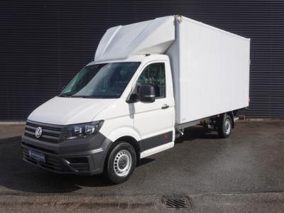 Financial Lease Volkswagen Crafter 140pk Automaat Bakwagen Laadklep zijdeur Apple Carplay Airco Cruise control