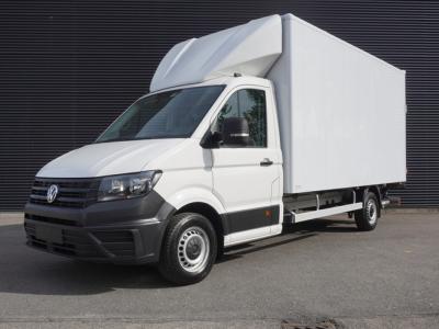 Financial Lease Volkswagen Crafter 140pk Automaat Bakwagen Laadklep zijdeur Apple Carplay Airco Cruise control