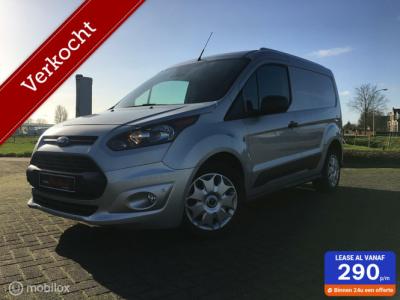 Financial Lease Ford Transit Connect 1.0 Ecoboost Ambiente Cruise cntrl Zilvergrijs 3-Zits Airco Trekhaak Dakrail PDC Etc PRIJS ALL IN NIEUWSTAAT!