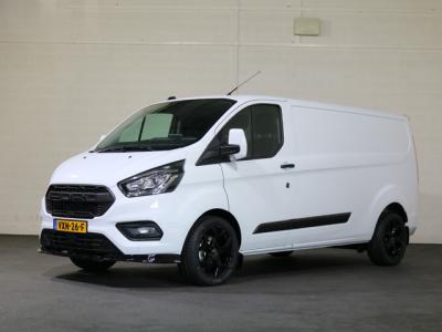 Financial Leas Ford Transit Custom 2.0 TDCI 130pk L2 H1 Black Edition Automaat Airco Camera Apple Carplay