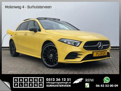 Financial Leas Mercedes-Benz A-Klasse 250 e PHEV AMG Panodak Stoelverw Limited Business Plug-in Yellow star