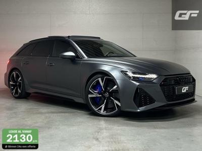 Financial Lease Audi RS6 Avant 4.0 TFSI Quattro Matgrijs Dynamic+ B&O 600PK