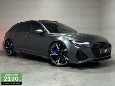 Financial Lease Audi RS6 Avant 4.0 TFSI Quattro Matgrijs Dynamic+ B&O 600PK
