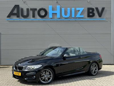 Financial Leas BMW 2 Serie Cabrio 218i High Executive M Sport 18 inch Xenon Lederen interieur PDC Navigatie Stuurverwarming Stoelverwarming 18 Inch