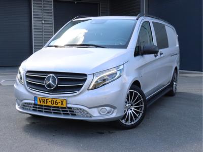 Financial Lease Mercedes-Benz Vito 114 CDI Extra Lang Dubbele Cabine extra beenruimte 19" inch velgen Dubbele schuifdeur Led koplampen Camera