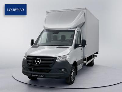 Financial Lease Mercedes-Benz Sprinter 517 1.9 CDI L3 RWD Bakwagen met Dhollandia Laadklep 1000KG 24 Maanden Certified Garantie Nieuw direct leverbaar zilvergijs