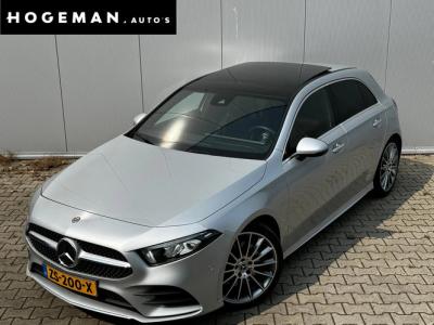 Financial Leas Mercedes-Benz A-Klasse A220 PREMIUM AMG PANORAMA SFEER BURMESTER STOELVERWARMING NAP NEDERLANDSE AUTO DEALER ONDERHOUDEN