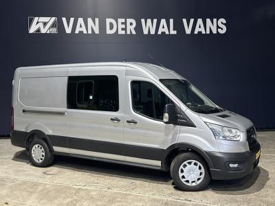 Financial Leas Ford Transit 2.0 TDCI 130pk L3H2 Dubbele cabine Euro6 Airco