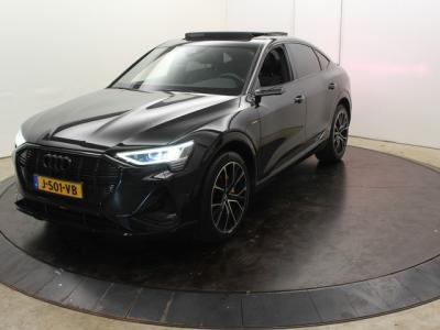 Financial Leas Audi e-tron Sportback 55 quattro S edition 408 PK 2xS-Line Panodak 360ºCamera Spiegel cam Leder Black Optik 21"