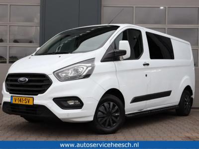 Financial Lease Ford Transit Custom 2.0 TDCi 130PK L2H1 l DUBBELE CABINE l NAVI l AIRCO l TREKHAAK