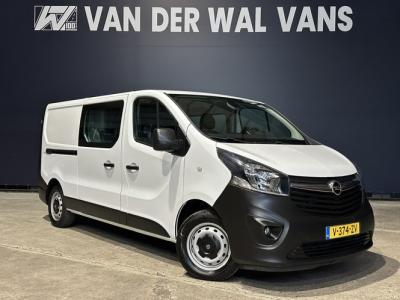 Financial Leas Opel Vivaro 1.6 CDTI 126pk L2H1 Dubbele Cabine Euro6 Airco